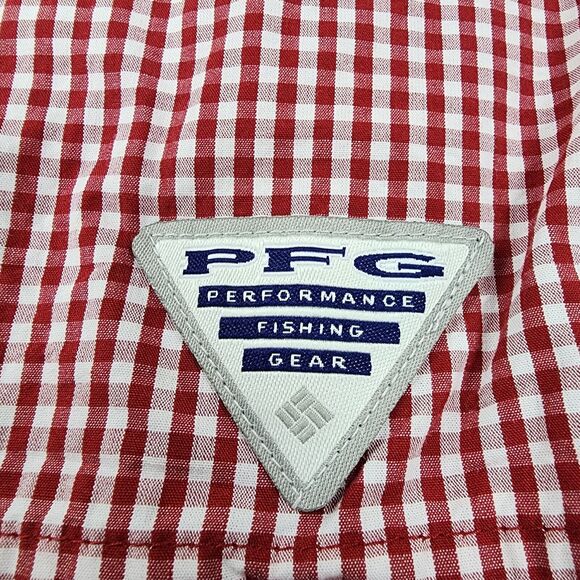 South Carolina Gamecocks Shirt Men XXL Gingham Check Columbia PFG Super Bonehead - Picture 13 of 16